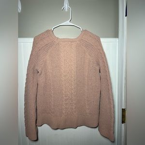 Marled by Reunited Clothing, size medium, light pink, flared sleeves